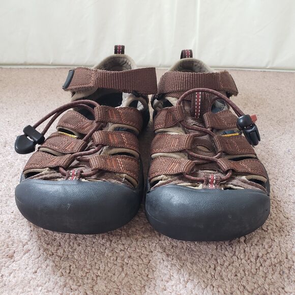 Keen Newport H2 Kids Size 2 Brown Outdoor Hiking Sandals Waterproof Sport - Picture 4 of 10